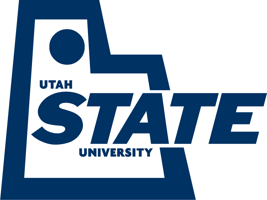 Utah State Aggies 1966-1973 Primary Logo diy DTF decal sticker